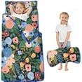 thumbnail image 1 of Pioneer Flower Floral Print Pattern Toddler Nap Mats for Kids Preschool,Sleeping Mat Bag or Kids,Toddler Sleeping Bag,Toddler Nap Mat or Daycare, 1 of 6