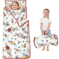 thumbnail image 1 of Pioneer Flower Floral Print Pattern Toddler Nap Mats for Kids Preschool,Sleeping Mat Bag or Kids,Toddler Sleeping Bag,Toddler Nap Mat or Daycare, 1 of 6