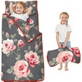 thumbnail image 1 of Pioneer Flower Floral Print Pattern Toddler Nap Mats for Kids Preschool,Sleeping Mat Bag or Kids,Toddler Sleeping Bag,Toddler Nap Mat or Daycare, 1 of 6