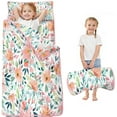 thumbnail image 1 of Pioneer Flower Floral Print Pattern Toddler Nap Mats for Kids Preschool,Sleeping Mat Bag or Kids,Toddler Sleeping Bag,Toddler Nap Mat or Daycare, 1 of 6