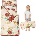 thumbnail image 1 of Pioneer Flower Floral Print Pattern Toddler Nap Mats for Kids Preschool,Sleeping Mat Bag or Kids,Toddler Sleeping Bag,Toddler Nap Mat or Daycare, 1 of 6