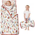 thumbnail image 1 of Pioneer Flower Floral Print Pattern Toddler Nap Mats for Kids Preschool,Sleeping Mat Bag or Kids,Toddler Sleeping Bag,Toddler Nap Mat or Daycare, 1 of 6