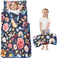 thumbnail image 1 of Pioneer Flower Floral Print Pattern Toddler Nap Mats for Kids Preschool,Sleeping Mat Bag or Kids,Toddler Sleeping Bag,Toddler Nap Mat or Daycare, 1 of 6