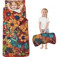 thumbnail image 1 of Pioneer Flower Floral Print Pattern Toddler Nap Mats for Kids Preschool,Sleeping Mat Bag or Kids,Toddler Sleeping Bag,Toddler Nap Mat or Daycare, 1 of 6