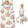 thumbnail image 1 of Pioneer Flower Floral Print Pattern Toddler Nap Mats for Kids Preschool,Sleeping Mat Bag or Kids,Toddler Sleeping Bag,Toddler Nap Mat or Daycare, 1 of 6