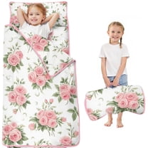 Pioneer Flower Floral Print Pattern Toddler Nap Mats for Kids Preschool,Sleeping Mat Bag or Kids,Toddler Sleeping Bag,Toddler Nap Mat or Daycare