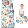 thumbnail image 1 of Pioneer Flower Floral Print Pattern Toddler Nap Mats for Kids Preschool,Sleeping Mat Bag or Kids,Toddler Sleeping Bag,Toddler Nap Mat or Daycare, 1 of 6