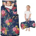 thumbnail image 1 of Pioneer Flower Floral Print Pattern Toddler Nap Mats for Kids Preschool,Sleeping Mat Bag or Kids,Toddler Sleeping Bag,Toddler Nap Mat or Daycare, 1 of 6