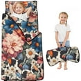 thumbnail image 1 of Pioneer Flower Floral Print Pattern Toddler Nap Mats for Kids Preschool,Sleeping Mat Bag or Kids,Toddler Sleeping Bag,Toddler Nap Mat or Daycare, 1 of 6