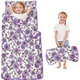 thumbnail image 1 of Pioneer Flower Floral Print Pattern Toddler Nap Mats for Kids Preschool,Sleeping Mat Bag or Kids,Toddler Sleeping Bag,Toddler Nap Mat or Daycare, 1 of 6