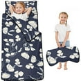 thumbnail image 1 of Pioneer Flower Floral Print Pattern Toddler Nap Mats for Kids Preschool,Sleeping Mat Bag or Kids,Toddler Sleeping Bag,Toddler Nap Mat or Daycare, 1 of 6