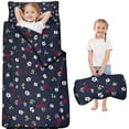 thumbnail image 1 of Pioneer Flower Floral Print Pattern Toddler Nap Mats for Kids Preschool,Sleeping Mat Bag or Kids,Toddler Sleeping Bag,Toddler Nap Mat or Daycare, 1 of 6