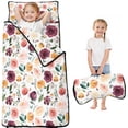 thumbnail image 1 of Pioneer Flower Floral Print Pattern Toddler Nap Mats for Kids Preschool,Sleeping Mat Bag or Kids,Toddler Sleeping Bag,Toddler Nap Mat or Daycare, 1 of 6