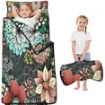 thumbnail image 1 of Pioneer Flower Floral Print Pattern Toddler Nap Mats for Kids Preschool,Sleeping Mat Bag or Kids,Toddler Sleeping Bag,Toddler Nap Mat or Daycare, 1 of 6