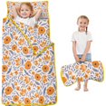 thumbnail image 1 of Pioneer Flower Floral Print Pattern Toddler Nap Mats for Kids Preschool,Sleeping Mat Bag or Kids,Toddler Sleeping Bag,Toddler Nap Mat or Daycare, 1 of 6