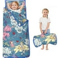 thumbnail image 1 of Pioneer Flower Floral Print Pattern Toddler Nap Mats for Kids Preschool,Sleeping Mat Bag or Kids,Toddler Sleeping Bag,Toddler Nap Mat or Daycare, 1 of 6