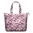 thumbnail image 1 of Pioneer Flower Floral Print Pattern Travel Tote Bags for Women Carry On,Large Weekender Bags for Women Travel,Multi Functional Duffle Bag for Work,Shopping,Sports, 1 of 5