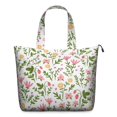 thumbnail image 1 of Pioneer Flower Floral Print Pattern Travel Tote Bags for Women Carry On,Large Weekender Bags for Women Travel,Multi Functional Duffle Bag for Work,Shopping,Sports, 1 of 5