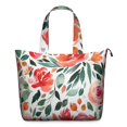 thumbnail image 1 of Pioneer Flower Floral Print Pattern Travel Tote Bags for Women Carry On,Large Weekender Bags for Women Travel,Multi Functional Duffle Bag for Work,Shopping,Sports, 1 of 5
