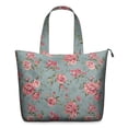 thumbnail image 1 of Pioneer Flower Floral Print Pattern Travel Tote Bags for Women Carry On,Large Weekender Bags for Women Travel,Multi Functional Duffle Bag for Work,Shopping,Sports, 1 of 5