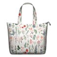 thumbnail image 1 of Pioneer Flower Floral Print Pattern Travel Tote Bags for Women Carry On,Large Weekender Bags for Women Travel,Multi Functional Duffle Bag for Work,Shopping,Sports, 1 of 5