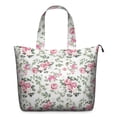 thumbnail image 1 of Pioneer Flower Floral Print Pattern Travel Tote Bags for Women Carry On,Large Weekender Bags for Women Travel,Multi Functional Duffle Bag for Work,Shopping,Sports, 1 of 5
