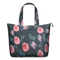 thumbnail image 1 of Pioneer Flower Floral Print Pattern Travel Tote Bags for Women Carry On,Large Weekender Bags for Women Travel,Multi Functional Duffle Bag for Work,Shopping,Sports, 1 of 5