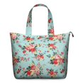 thumbnail image 1 of Pioneer Flower Floral Print Pattern Travel Tote Bags for Women Carry On,Large Weekender Bags for Women Travel,Multi Functional Duffle Bag for Work,Shopping,Sports, 1 of 5