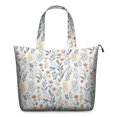 thumbnail image 1 of Pioneer Flower Floral Print Pattern Travel Tote Bags for Women Carry On,Large Weekender Bags for Women Travel,Multi Functional Duffle Bag for Work,Shopping,Sports, 1 of 5