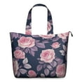 thumbnail image 1 of Pioneer Flower Floral Print Pattern Travel Tote Bags for Women Carry On,Large Weekender Bags for Women Travel,Multi Functional Duffle Bag for Work,Shopping,Sports, 1 of 5