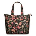 thumbnail image 1 of Pioneer Flower Floral Print Pattern Travel Tote Bags for Women Carry On,Large Weekender Bags for Women Travel,Multi Functional Duffle Bag for Work,Shopping,Sports, 1 of 5