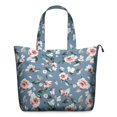 thumbnail image 1 of Pioneer Flower Floral Print Pattern Travel Tote Bags for Women Carry On,Large Weekender Bags for Women Travel,Multi Functional Duffle Bag for Work,Shopping,Sports, 1 of 5