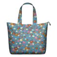 thumbnail image 1 of Pioneer Flower Floral Print Pattern Travel Tote Bags for Women Carry On,Large Weekender Bags for Women Travel,Multi Functional Duffle Bag for Work,Shopping,Sports, 1 of 5