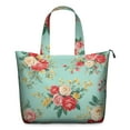 thumbnail image 1 of Pioneer Flower Floral Print Pattern Travel Tote Bags for Women Carry On,Large Weekender Bags for Women Travel,Multi Functional Duffle Bag for Work,Shopping,Sports, 1 of 5