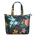 thumbnail image 1 of Pioneer Flower Floral Print Pattern Travel Tote Bags for Women Carry On,Large Weekender Bags for Women Travel,Multi Functional Duffle Bag for Work,Shopping,Sports, 1 of 5
