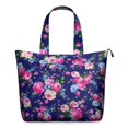 thumbnail image 1 of Pioneer Flower Floral Print Pattern Travel Tote Bags for Women Carry On,Large Weekender Bags for Women Travel,Multi Functional Duffle Bag for Work,Shopping,Sports, 1 of 5