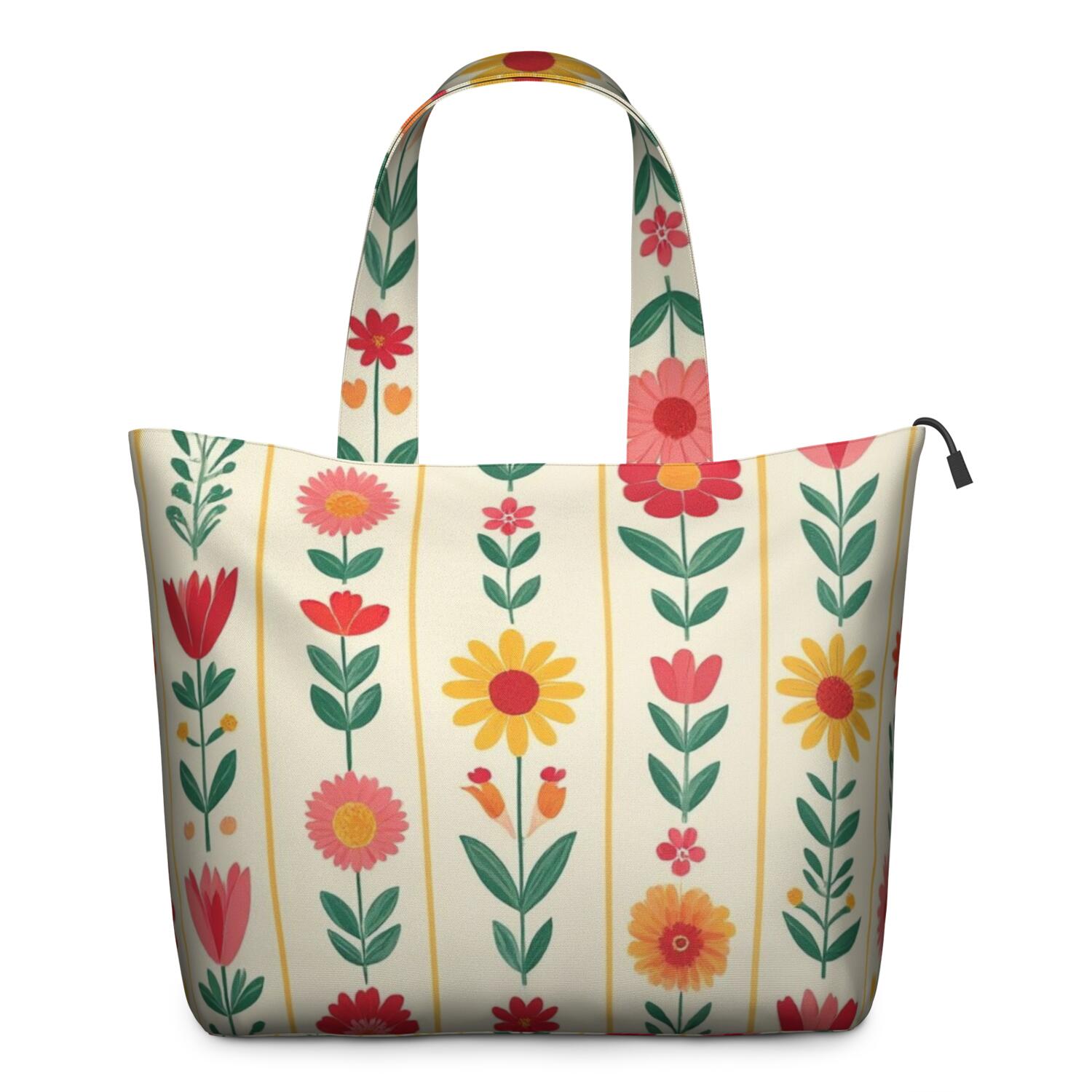 Pioneer Flower Floral Print Pattern Travel Tote Bags for Women Carry On,Large Weekender Bags for Women Travel,Multi Functional Duffle Bag for Work,Shopping,Sports