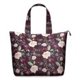 thumbnail image 1 of Pioneer Flower Floral Print Pattern Travel Tote Bags for Women Carry On,Large Weekender Bags for Women Travel,Multi Functional Duffle Bag for Work,Shopping,Sports, 1 of 5