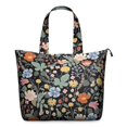 thumbnail image 1 of Pioneer Flower Floral Print Pattern Travel Tote Bags for Women Carry On,Large Weekender Bags for Women Travel,Multi Functional Duffle Bag for Work,Shopping,Sports, 1 of 5