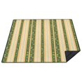 Pioneer Flower Floral Print Pattern Waterproof Picnic Blanket, 3-Layer ...