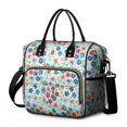 thumbnail image 1 of Pioneer Flower Floral Print Pattern Womens Lunch Box for Work,Insulated Large Lunch Bag,Leakproof Adult Lunch Bag for Work,Beach,Travel,Picnic,Camping, 1 of 6