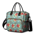 thumbnail image 1 of Pioneer Flower Floral Print Pattern Womens Lunch Box for Work,Insulated Large Lunch Bag,Leakproof Adult Lunch Bag for Work,Beach,Travel,Picnic,Camping, 1 of 6