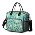 thumbnail image 1 of Pioneer Flower Floral Print Pattern Womens Lunch Box for Work,Insulated Large Lunch Bag,Leakproof Adult Lunch Bag for Work,Beach,Travel,Picnic,Camping, 1 of 6