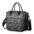 thumbnail image 1 of Pioneer Flower Floral Print Pattern Womens Lunch Box for Work,Insulated Large Lunch Bag,Leakproof Adult Lunch Bag for Work,Beach,Travel,Picnic,Camping, 1 of 6