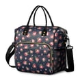 thumbnail image 1 of Pioneer Flower Floral Print Pattern Womens Lunch Box for Work,Insulated Large Lunch Bag,Leakproof Adult Lunch Bag for Work,Beach,Travel,Picnic,Camping, 1 of 6