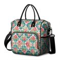 thumbnail image 1 of Pioneer Flower Floral Print Pattern Womens Lunch Box for Work,Insulated Large Lunch Bag,Leakproof Adult Lunch Bag for Work,Beach,Travel,Picnic,Camping, 1 of 6
