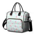 thumbnail image 1 of Pioneer Flower Floral Print Pattern Womens Lunch Box for Work,Insulated Large Lunch Bag,Leakproof Adult Lunch Bag for Work,Beach,Travel,Picnic,Camping, 1 of 6