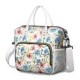 thumbnail image 1 of Pioneer Flower Floral Print Pattern Womens Lunch Box for Work,Insulated Large Lunch Bag for Tween and Teen,Loncheras Para Mujer,Leakproof Adult Lunch Bag for Work,Beach,Travel,Picnic,Camping, 1 of 7