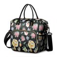 thumbnail image 1 of Pioneer Flower Floral Print Pattern Womens Lunch Box for Work,Insulated Large Lunch Bag for Tween and Teen,Loncheras Para Mujer,Leakproof Adult Lunch Bag for Work,Beach,Travel,Picnic,Camping, 1 of 7