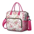 thumbnail image 1 of Pioneer Flower Floral Print Pattern Womens Lunch Box for Work,Insulated Large Lunch Bag for Tween and Teen,Loncheras Para Mujer,Leakproof Adult Lunch Bag for Work,Beach,Travel,Picnic,Camping, 1 of 7